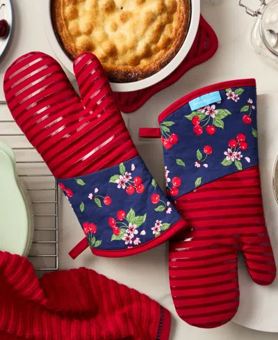 Draper James Leomon Blossom 2-pack Oven Mitts In Multi