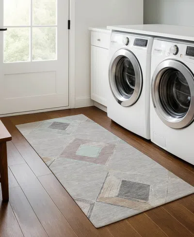 Addison Mayfield Amf2004 2'3"x7'6" Runner In Gray
