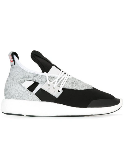 Y-3 Elle Run Sneaker, White/core Black In Nero/bianco