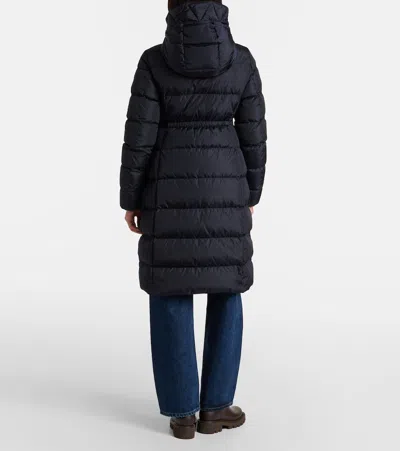 Moncler Avocette Down Coat In Black