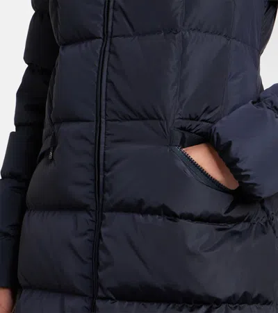 Moncler Avocette Down Coat In Black