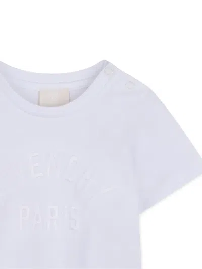 Givenchy Logo-embroidered T-shirt In White