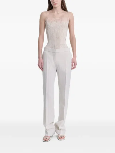 Fforme Cameron Hose In White