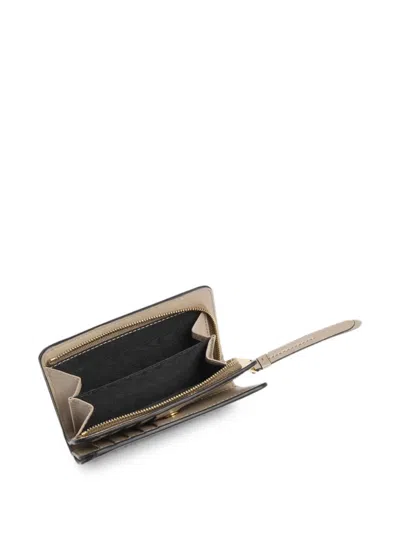 Lancel Origami Rectangular Wallet In Brown