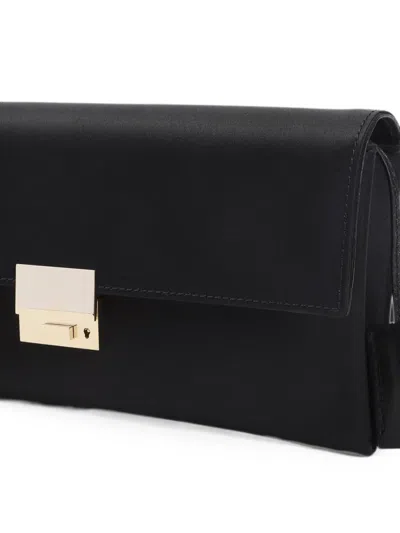 Tom Ford Black Solid Clutch In Black