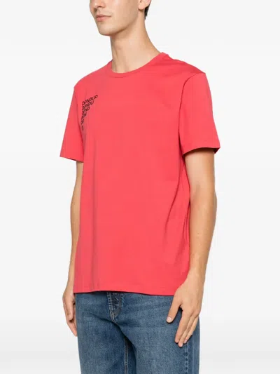 Dondup Logo-print T-shirt In Red