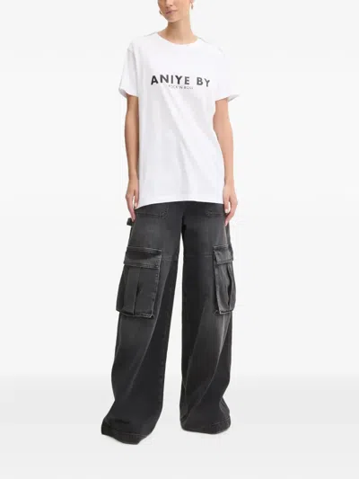 Aniye By Logo-print T-shirt In White