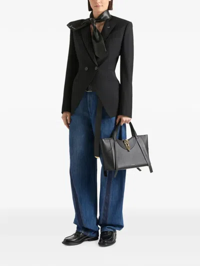 Givenchy Medium Blue Cocoon Jeans In Blue