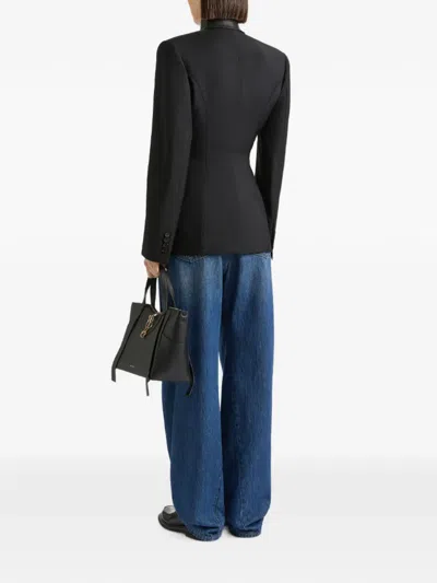 Givenchy Medium Blue Cocoon Jeans In Blue