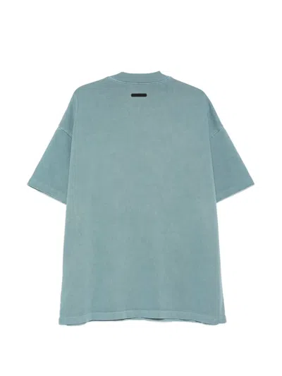 Essentials Logo-print T-shirt In Blue