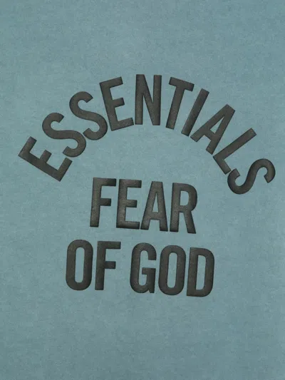 Essentials Logo-print T-shirt In Blue