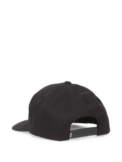 Vans Logo-patch Baseball Cap In Black