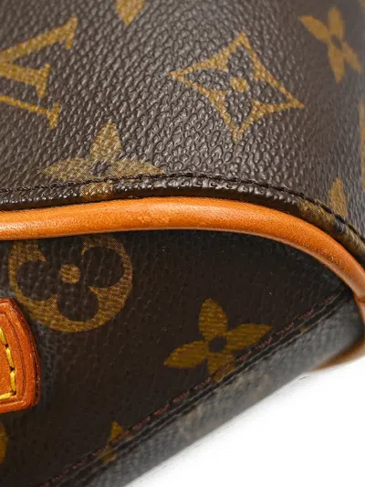 Pre-owned Louis Vuitton 2000 Ellipse Backpack In Brown