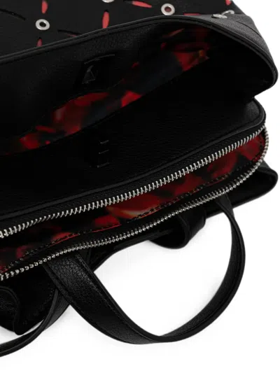 Desigual Small Eyelet-embellished Studded Backpack In Multi