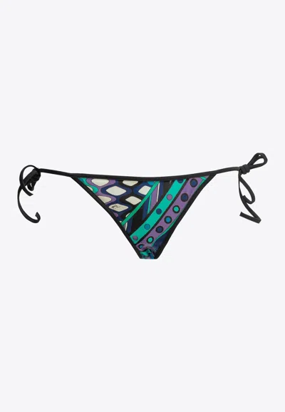 Pucci Vivara Print Bikini Briefs In Multi