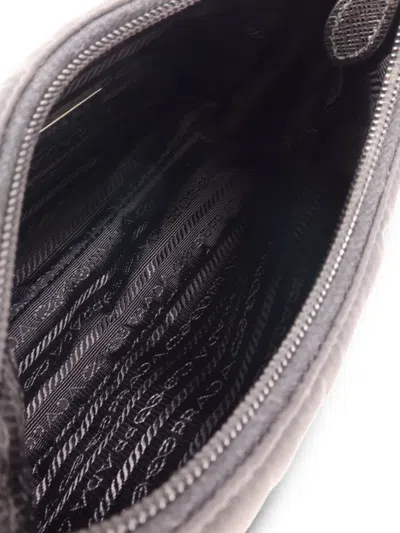 Pre-owned Prada 2000 Re-edition Shoulder Bag In Black