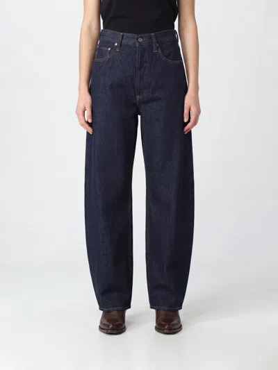 Agolde Non-stretch Jeans In Blue