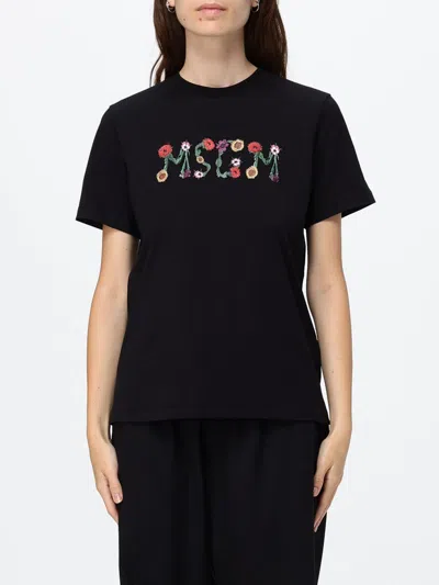 MSGM T恤 女士 颜色 黑色