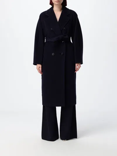 Max Mara 101801 Icon Double-breasted Coat In Black
