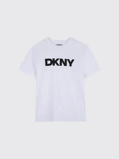 Dkny Logo-print T-shirt In White