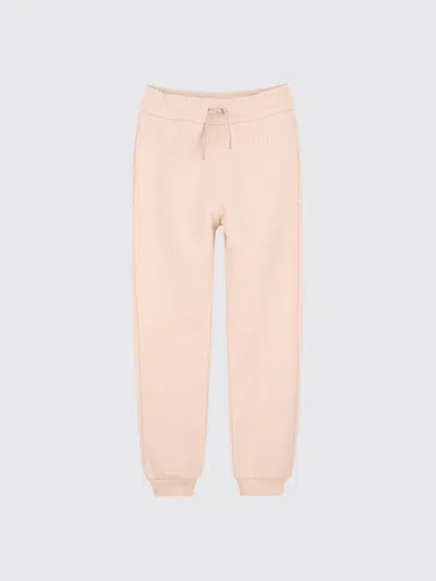 Chloé Drawstring Logo Track Pants In Pink