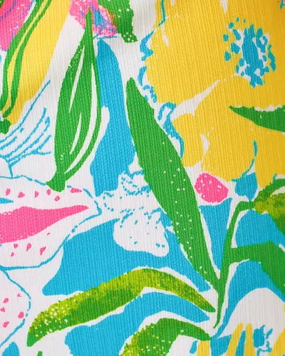 Lilly Pulitzer Veda Skirted Romper In Multi