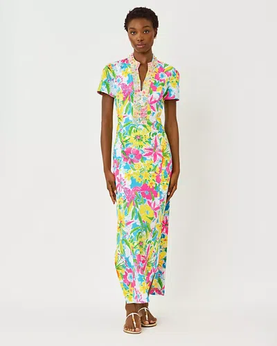 Lilly Pulitzer Velora Maxi Romper In Multi