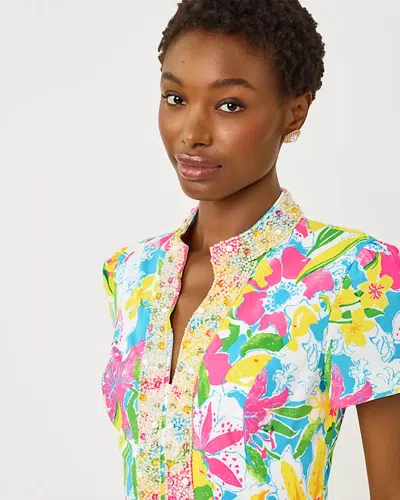 Lilly Pulitzer Velora Maxi Romper In Multi