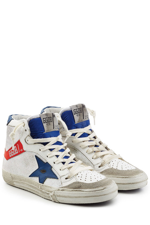 Golden Goose 2.12 Leather And Suede 