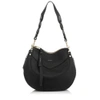 JIMMY CHOO ARTIE Chalk Nappa Leather Shoulder Bag