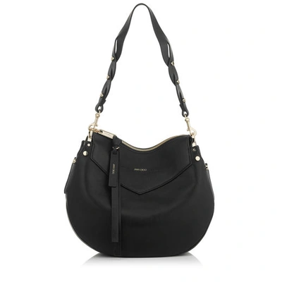 Jimmy Choo Artie Chalk Nappa Leather Shoulder Bag