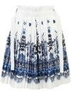 SACAI patterned skirt,170294111857976