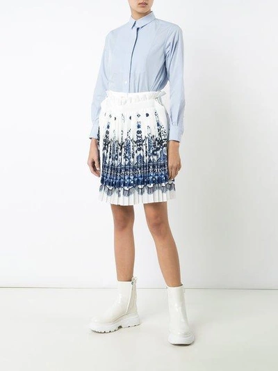 Shop Sacai Patterned Skirt