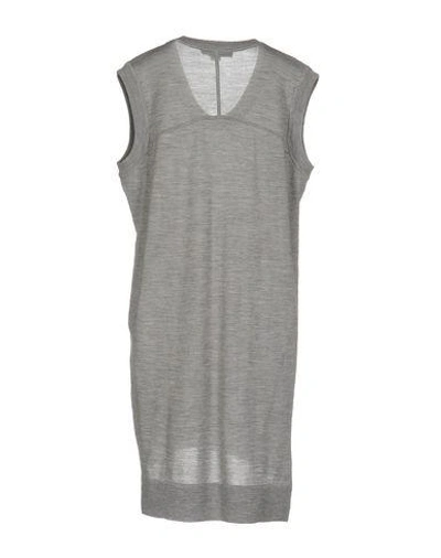 Shop Alexander Wang Short Dress In Grey