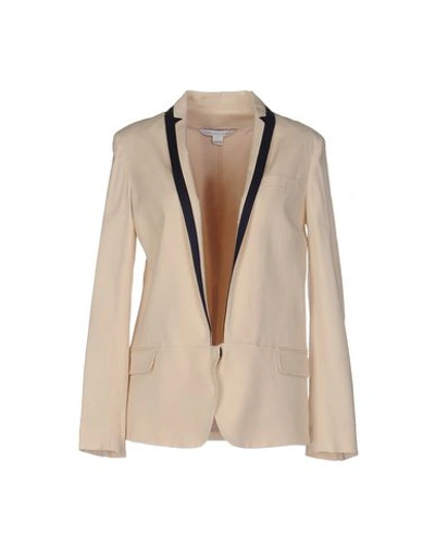 Diane Von Furstenberg Blazers In Ivory