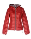 Duvetica Down Jackets In Red