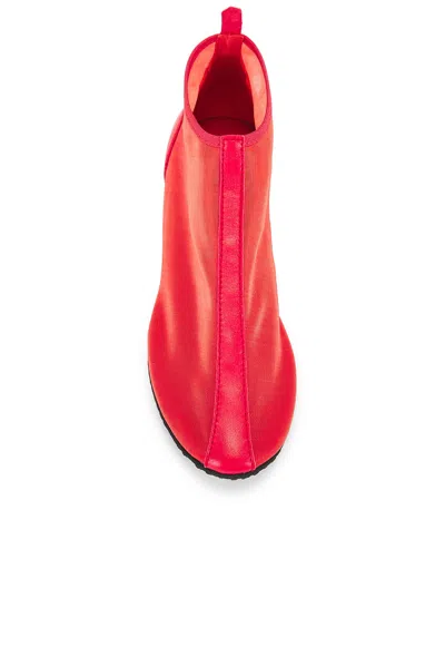 Gimaguas Mesh Bailarina Boot Flat In Red
