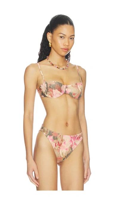 Juillet Ingrid Bikini Top In Multi
