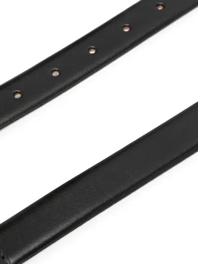 Dehanche Hollyhock Multi-hoop Belt In Black