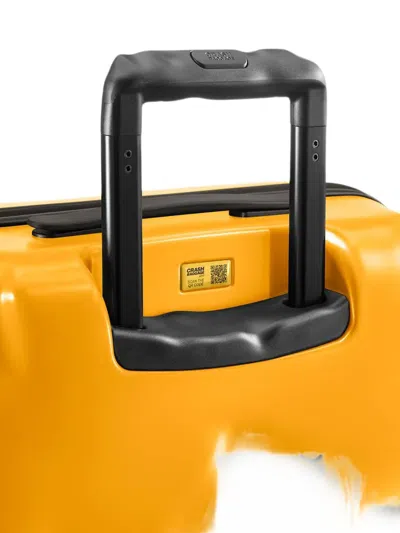 Crash Baggage Dented Hard-shell Luggage In Yellow