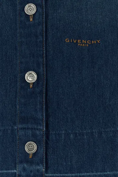 Givenchy Camicia In Denim Donna In Blue