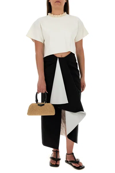 Givenchy White Viscose Blend Top In White