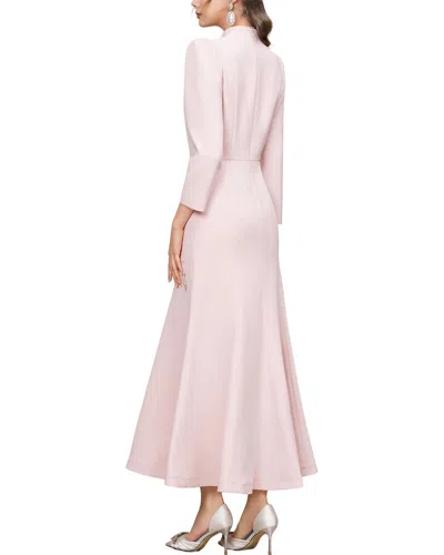 Lanelle Solid Maxi Dress In Pink