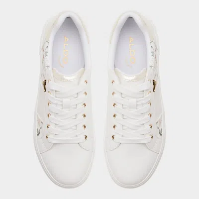 Aldo Sadie Platform Sneaker In White