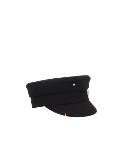 Ruslan Baginskiy Structured Hat Featuring Subtle Metal Accents In Black