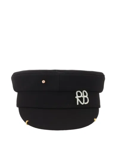 Ruslan Baginskiy Structured Hat Featuring Subtle Metal Accents In Black