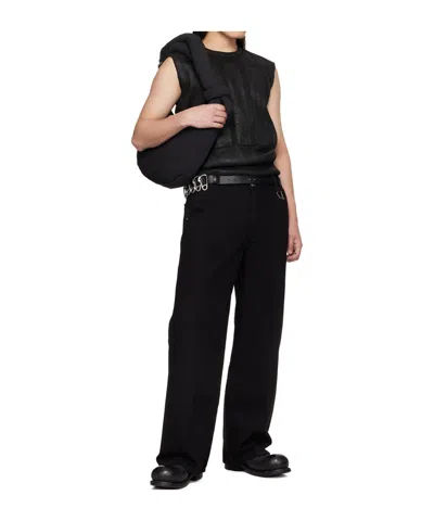Heliot Emil Basalt Belt Loop Jeans In Black