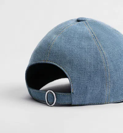 Dior D-player Cap In Blue