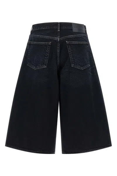 Haikure Belt Loop Shorts In Black