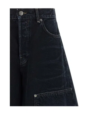 Haikure Belt Loop Shorts In Black